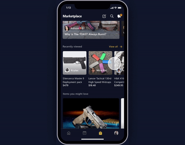 Buy, Sell, & Gear Up